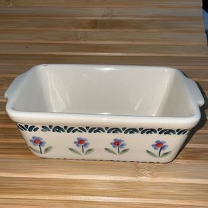 Polish Pottery Mini Loaf Pan New